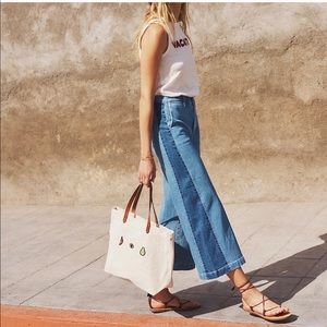 Madewell cropped jeans